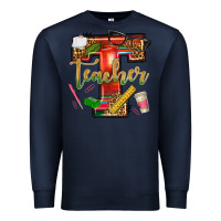 Navy western teacher Premium Sweatshirt - texasbilliewilder