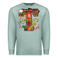Seafoam western teacher Premium Sweatshirt - texasbilliewilder