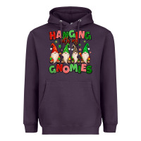 Plum hanging with my gnomies Heavyweight Hoodie - MaliasSmallBusiness