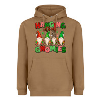 Toasted Coconut hanging with my gnomies Heavyweight Hoodie - MaliasSmallBusiness