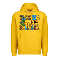 Lemon take me to the ballpark softball Premium Hoodie - AdoDesignShop