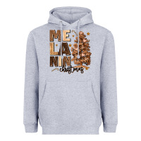 Melanin Christmas With Christmas Tree Heavyweight Hoodie | Teevron