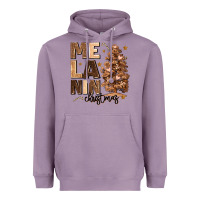 Lavender melanin christmas with christmas tree Heavyweight Hoodie - MaliasSmallBusiness