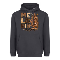 Smoke melanin christmas with christmas tree Heavyweight Hoodie - MaliasSmallBusiness