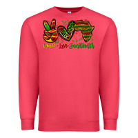 Cardinal peace love juneteenth Premium Sweatshirt - Zillion Design Studio