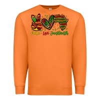 Carrot peace love juneteenth Premium Sweatshirt - Zillion Design Studio