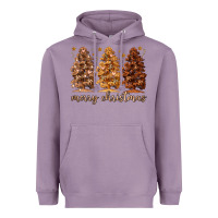 Lavender melanin christmas trees Heavyweight Hoodie - MaliasSmallBusiness