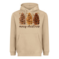 Mushroom melanin christmas trees Heavyweight Hoodie - MaliasSmallBusiness