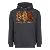 Smoke melanin christmas trees Heavyweight Hoodie - MaliasSmallBusiness
