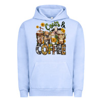 Pigment Grape Ice cows and coffee cups Urban Hoodie - Jasminsmagicworld