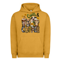 Pigment Peanut Butter cows and coffee cups Urban Hoodie - Jasminsmagicworld