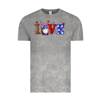 Cloud Rock american flag gnomes love Vintage Tee - Artiststas