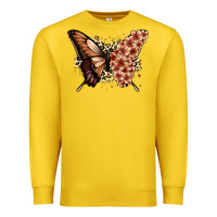 Lemon melanin  butterfly Premium Sweatshirt - Zillion Design Studio