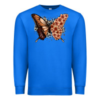 True Royal melanin  butterfly Premium Sweatshirt - Zillion Design Studio