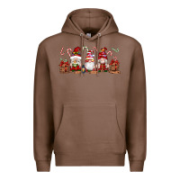 Chestnut Christmas Gnomes Premium Hoodie - Artiststas