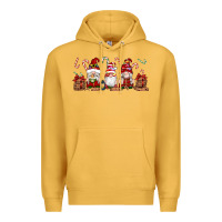 Mustard Christmas Gnomes Premium Hoodie - Artiststas
