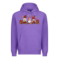 Purple Christmas Gnomes Premium Hoodie - Artiststas