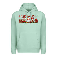 Seafoam Christmas Gnomes Premium Hoodie - Artiststas