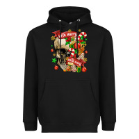 Black sorta merry sorta scary Heavyweight Hoodie - MaliasSmallBusiness