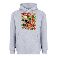 Heather Grey sorta merry sorta scary Heavyweight Hoodie - MaliasSmallBusiness