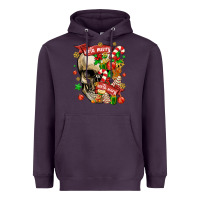 Plum sorta merry sorta scary Heavyweight Hoodie - MaliasSmallBusiness