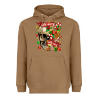 Toasted Coconut sorta merry sorta scary Heavyweight Hoodie - MaliasSmallBusiness