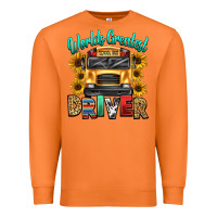 Carrot worlds greatest school bus driver Premium Sweatshirt - texasbilliewilder