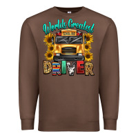Chestnut worlds greatest school bus driver Premium Sweatshirt - texasbilliewilder