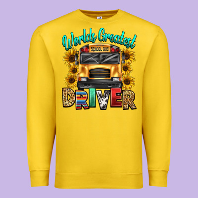 Premium Sweatshirt worlds greatest school bus driver