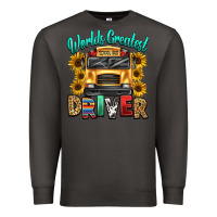 Smoke worlds greatest school bus driver Premium Sweatshirt - texasbilliewilder