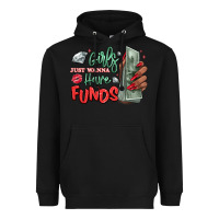 Black girls just wanna have funds Heavyweight Hoodie - MaliasSmallBusiness