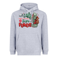 Heather Grey girls just wanna have funds Heavyweight Hoodie - MaliasSmallBusiness