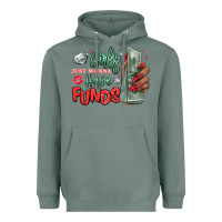 Sage girls just wanna have funds Heavyweight Hoodie - MaliasSmallBusiness