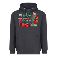 Smoke girls just wanna have funds Heavyweight Hoodie - MaliasSmallBusiness