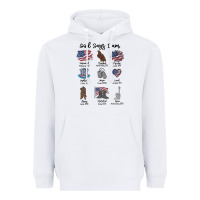 White god says i am Heavyweight Hoodie - MaliasSmallBusiness