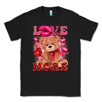 Black love more with toy bear Classic Tee - FaDigitalArtStudio