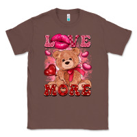 Chestnut love more with toy bear Classic Tee - FaDigitalArtStudio