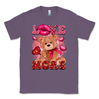 Lavender love more with toy bear Classic Tee - FaDigitalArtStudio