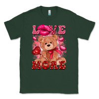 Sports Green love more with toy bear Classic Tee - FaDigitalArtStudio
