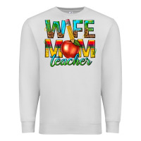 Dove Grey wife mom teacher Premium Sweatshirt - texasbilliewilder