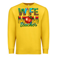 Lemon wife mom teacher Premium Sweatshirt - texasbilliewilder