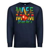 Navy wife mom teacher Premium Sweatshirt - texasbilliewilder