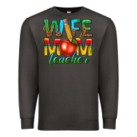 Smoke wife mom teacher Premium Sweatshirt - texasbilliewilder