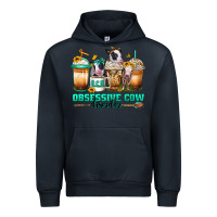 Navy ocd obsessive cow disorder coffee cups Urban Hoodie - Jasminsmagicworld