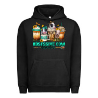Pigment Black ocd obsessive cow disorder coffee cups Urban Hoodie - Jasminsmagicworld