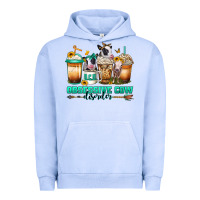 Pigment Grape Ice ocd obsessive cow disorder coffee cups Urban Hoodie - Jasminsmagicworld