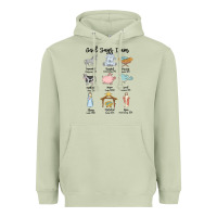 Matcha god says i am Heavyweight Hoodie - MaliasSmallBusiness
