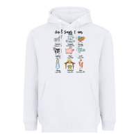 White god says i am Heavyweight Hoodie - MaliasSmallBusiness