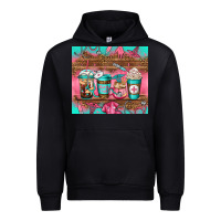 Black nurse fuel coffee cups Urban Hoodie - Jasminsmagicworld