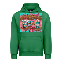 Emerald nurse fuel coffee cups Urban Hoodie - Jasminsmagicworld